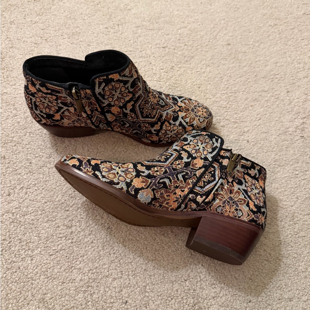 Sam Edelman Multicolor Patterned Ankle Boots - image 3